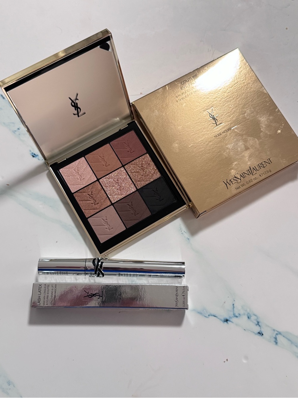 Yves Saint Laurent Pink & Rose Gold 9-Color Eyeshadow Palette